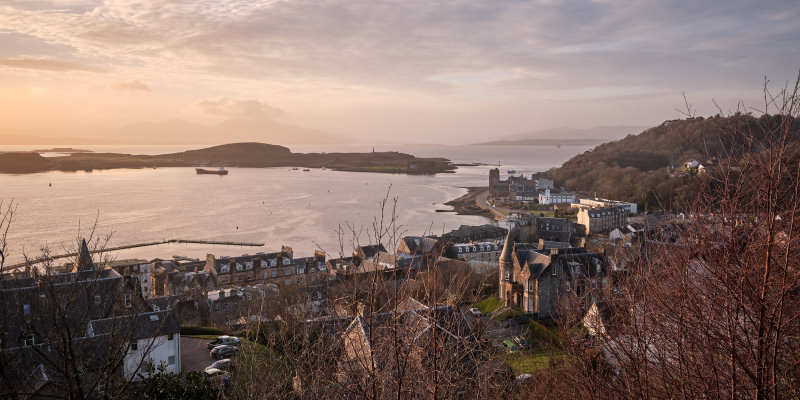 Oban from McCaigs Tower